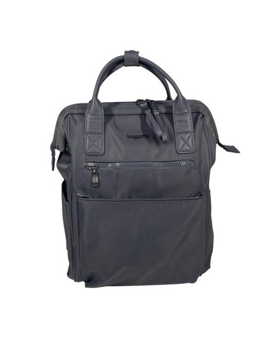 Baggallini Handbags - Baggallini Soho Travel Backpack Adjustable RFID Organizer Pockets Laptop Smoke